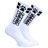 SneakFreaxx Chaussettes SNEAKFREAXX PUPPY Blanc-Noir